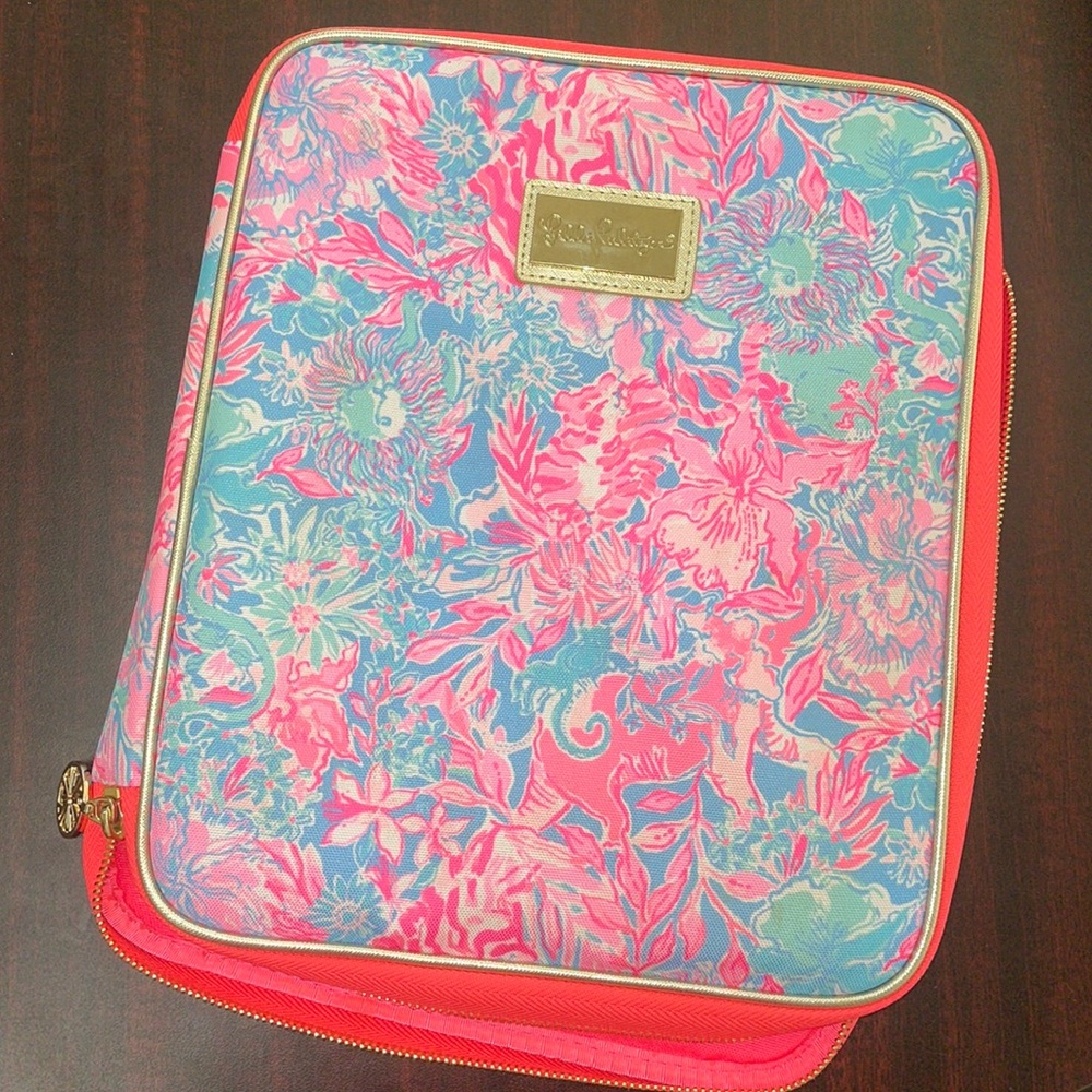 Lilly Pulitzer agenda planner cover portfolio